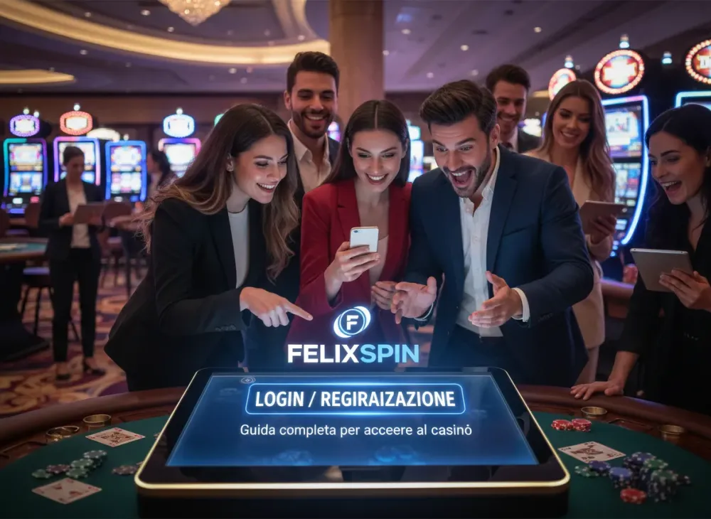 Felixspin login - Guida completa per accedere al casinò
