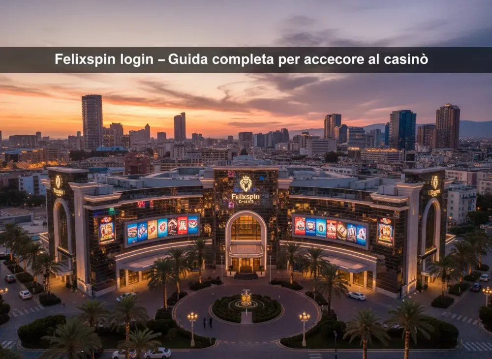 Felixspin login - Guida completa per accedere al casinò